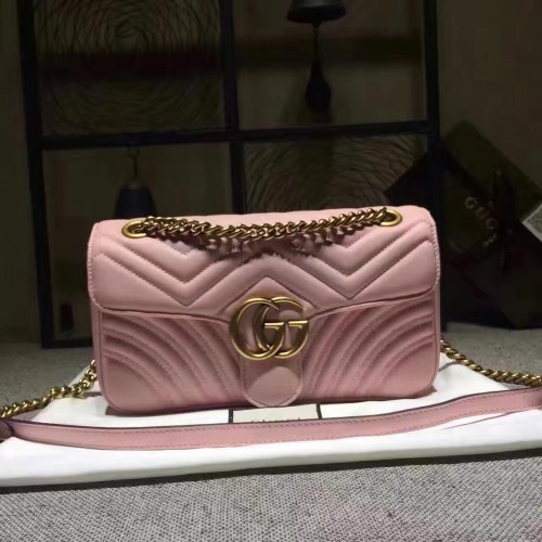 Gucci GG Marmont leatherbag 26cm